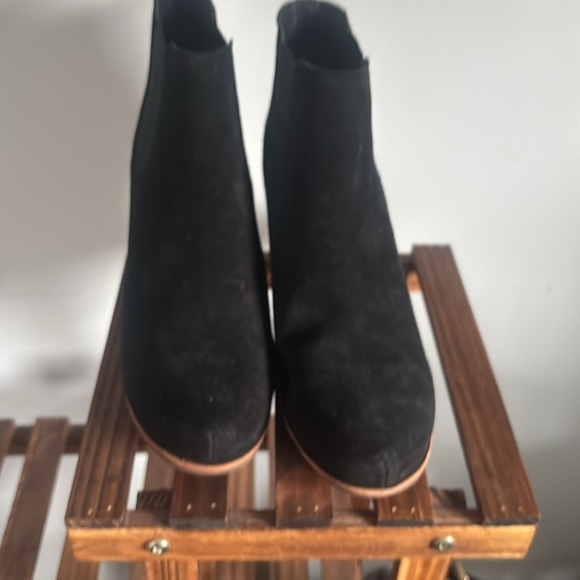 Kork Ease Shirome Black Suede Ankle Boots - Picture 6 of 9